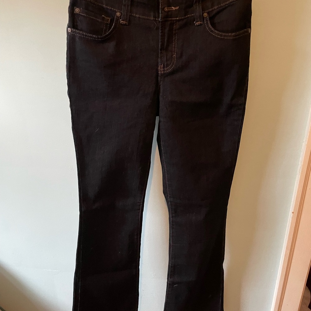 Elegant Black Boot Cut Women's Jeans